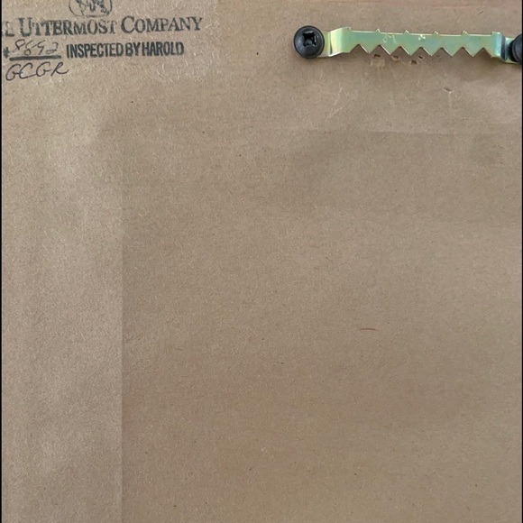 The Uttermost Company || Vintage Wood Framed Art Cow Steer 24” x 12” #8892 - Picture 4 of 13